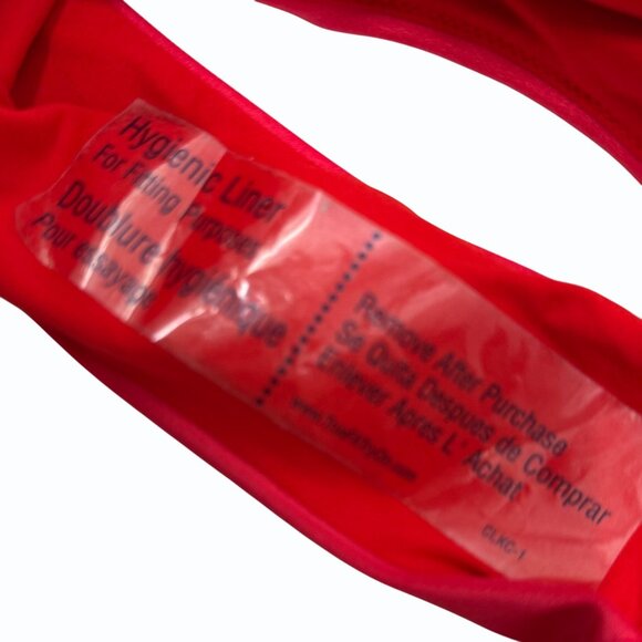 Victorias Secret Swim Twist 1 Shoulder Monokini‎ Womens XXL 1Piece Swimsuit Red - Picture 9 of 12